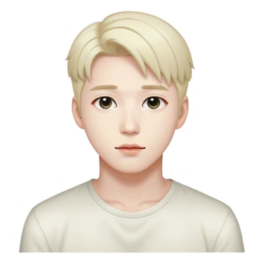 handsome kpop idol sticker