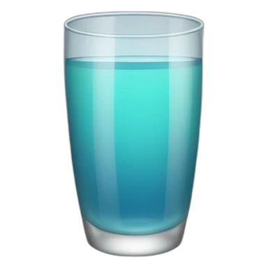 verre rempli sticker