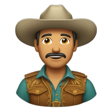 Ranchero mexicano sticker