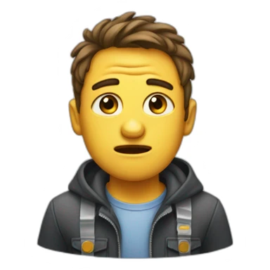 qwerty cries that his family abandoned him sticker