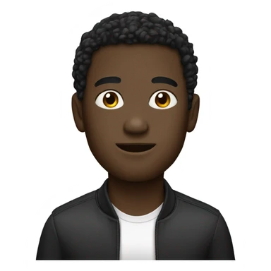 Black with withe car sticker