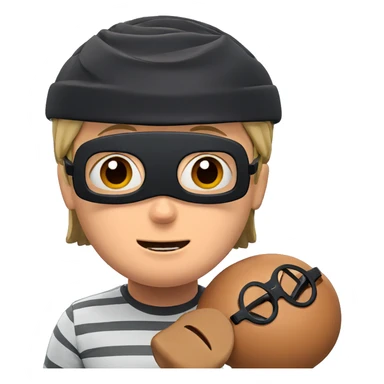 smiling boy in striped shirt sticker