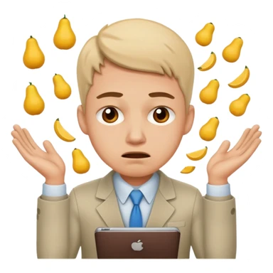 overwhelmed trader sticker