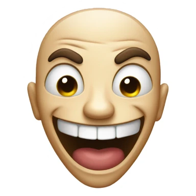 Laughing and mad sticker