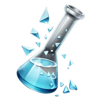 smashed glass bong sticker