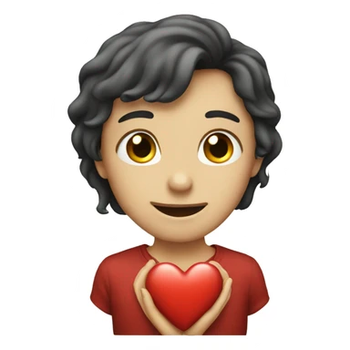 Heart iphone sticker