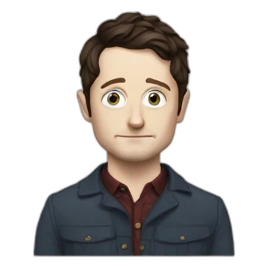 Elijah Wood sticker