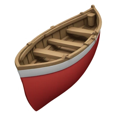 boat red sticker