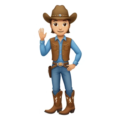 Line dancer sticker