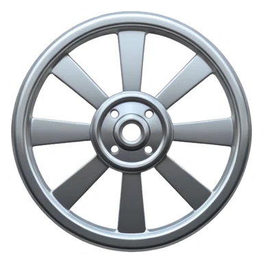 Fly wheel sticker