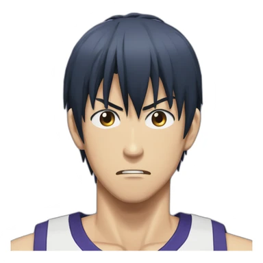 Angry Aomine Daiki sticker
