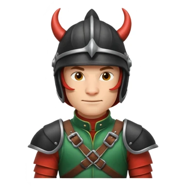 Dragon jockey sticker