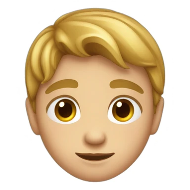 Kid boy check turn red sticker