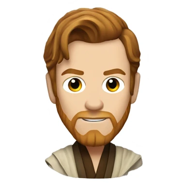 Ewan McGregor as Obi Wan Kenobi sticker