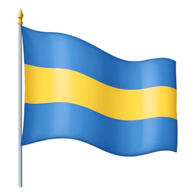 Uma bandeira de país tipo da Ucrânia mais em vez da cor azul vc coloca a cor preta onde fica o azul preto sem o azul sticker