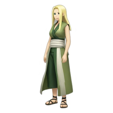 Tsunade full body sticker