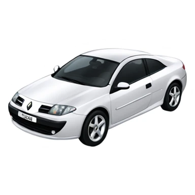 Renault Laguna Coupe sticker