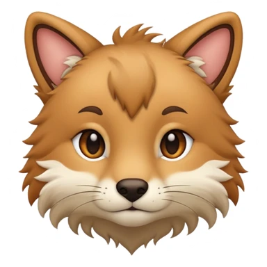 Anthropomorphic animal aka a furry sticker