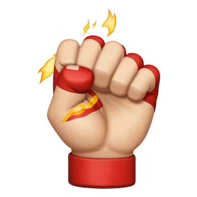 Gadirhum olayındaki el işaretini emoji şeklinde oluşturmanı istiyorum sticker