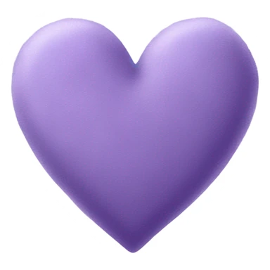 lavender heart sticker