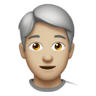 Echa humo cabeza sticker