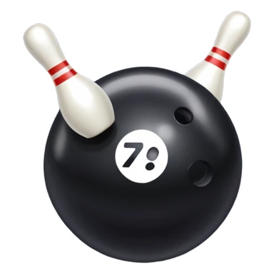 bowling sticker