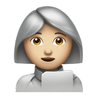 Woman Holding a sighn with i hate him sticker