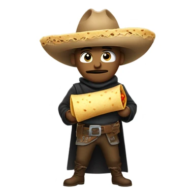 Burrito Bandit sticker