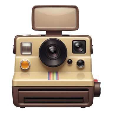Photo taken with Polaroid camera sticker
