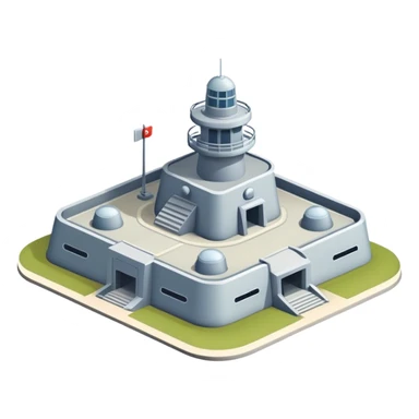 modern defense facility sticker