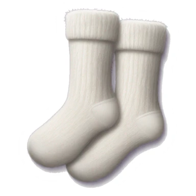 White Hairy legs with white dirty crew socks bottom of one sock visible sticker