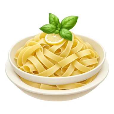 Lemon pasta sticker