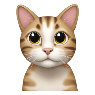 Tabby cat cartoon 💣 sticker