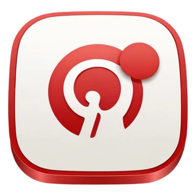 pinterest logo sticker