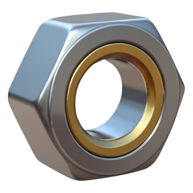 1 hex nut sticker