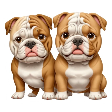 2 bulldogs sticker