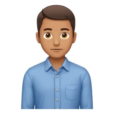 The man stands sideways sticker