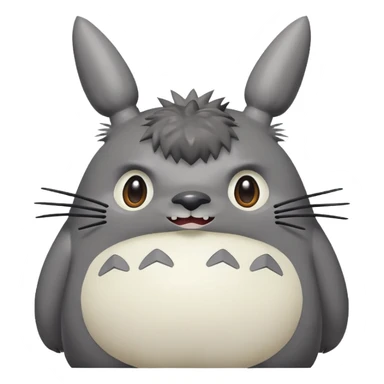 Totoro from studio Ghibli  sticker