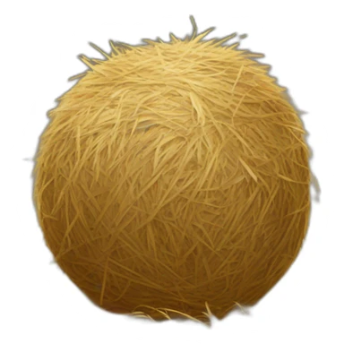 Passing Hay ball sticker