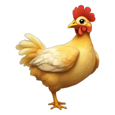 Poussin en tutu sticker