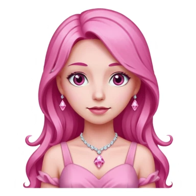 uma mullher chamada diamante rosa sticker