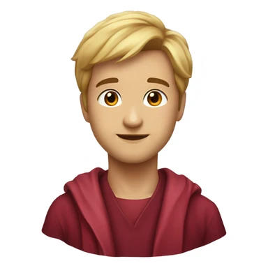 ruby, juwel, round sticker