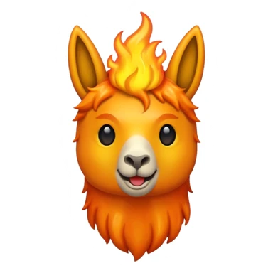 emoji de fuego sticker