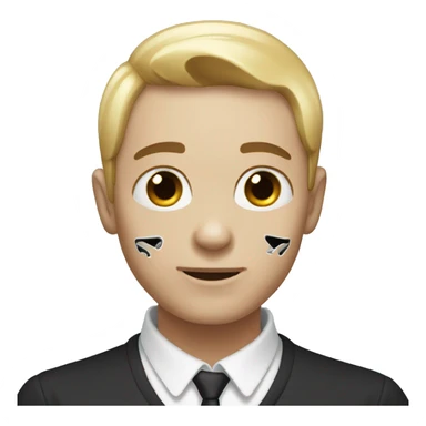 💀 + 😕 face emoji transform sticker