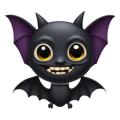 Dark, Gothic, Fledermaus, Skeltet sticker