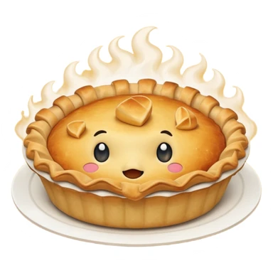 cute pie emoji sticker