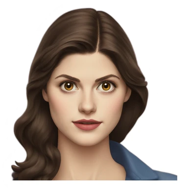 Alexandra Daddario sticker