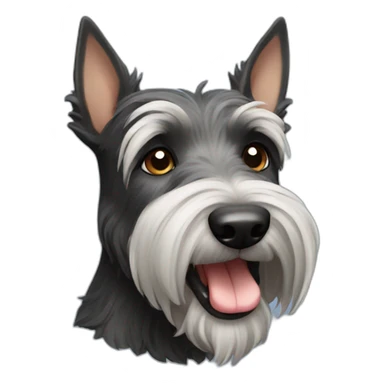 scottish terrier dog sticker