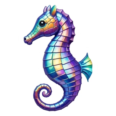 sea horse sticker