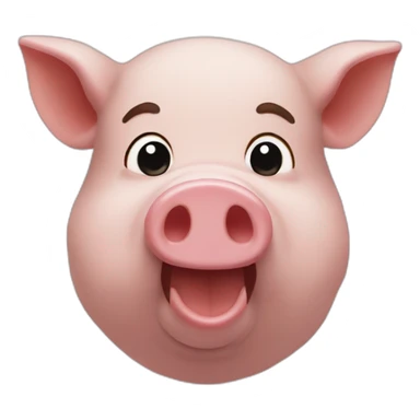 Cochon qui pete sticker